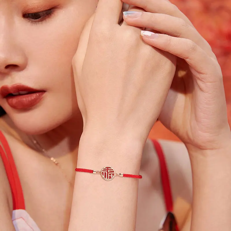 Chinese Style Trendy 12 Zodiac Animal Zodiacal Year Red String
