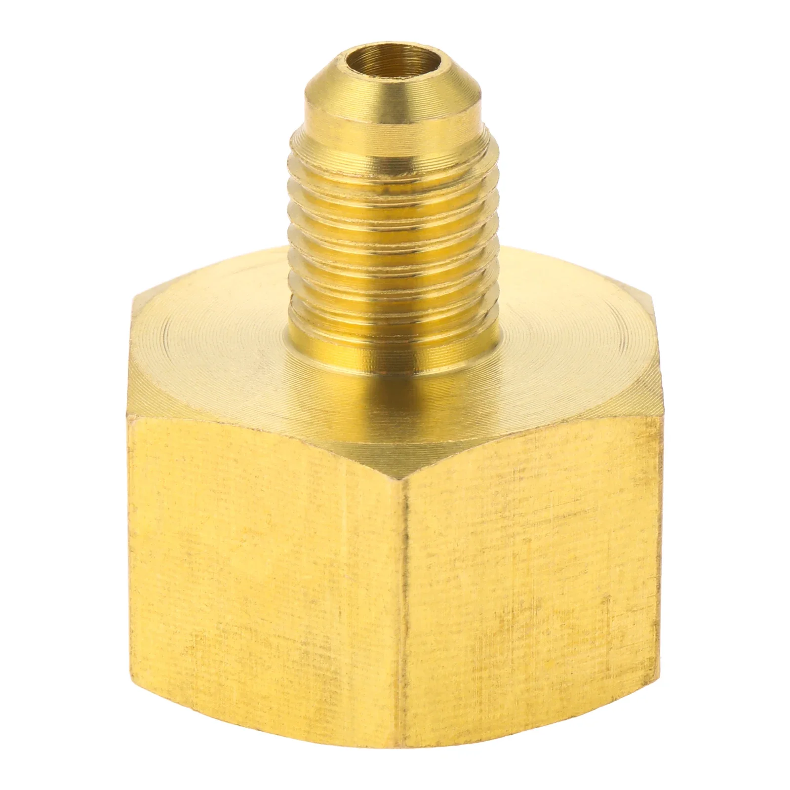 4PCS Brass Pipe Fitting 1/4" SAE Male to 1/2" 1/4" 3/4" 5/8" Female Pipe Reducing Adapter for Air Conditioner A/C Refrigeration