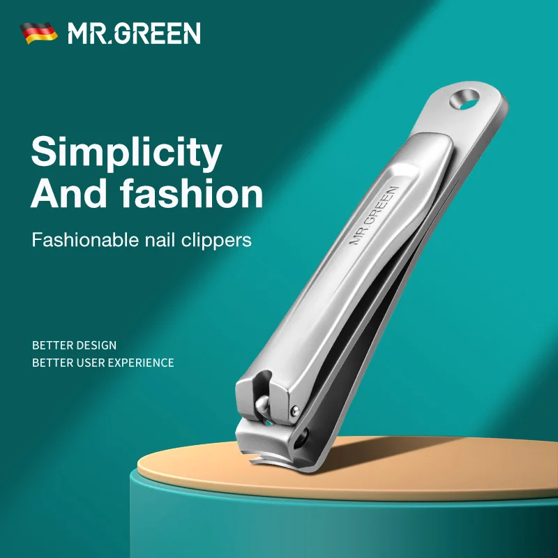 Nail Clippers Simplicity and Fashion Fingernail Clippers Nail Cutter Stainless Steel Scissors with Files