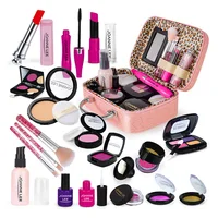 Kids Toys Simulation Cosmetics Set Pretend Makeup Toys Girls Play House Simulation Make up Educational Toys for Girls Fun Game 3