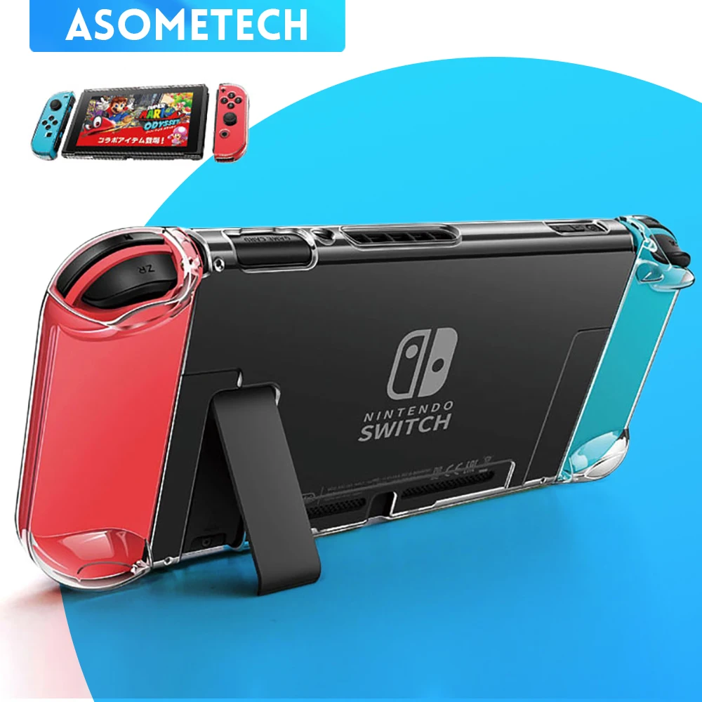 Detachable Crystal PC Transparent Case For Nintendo Nintend Switch NS ...