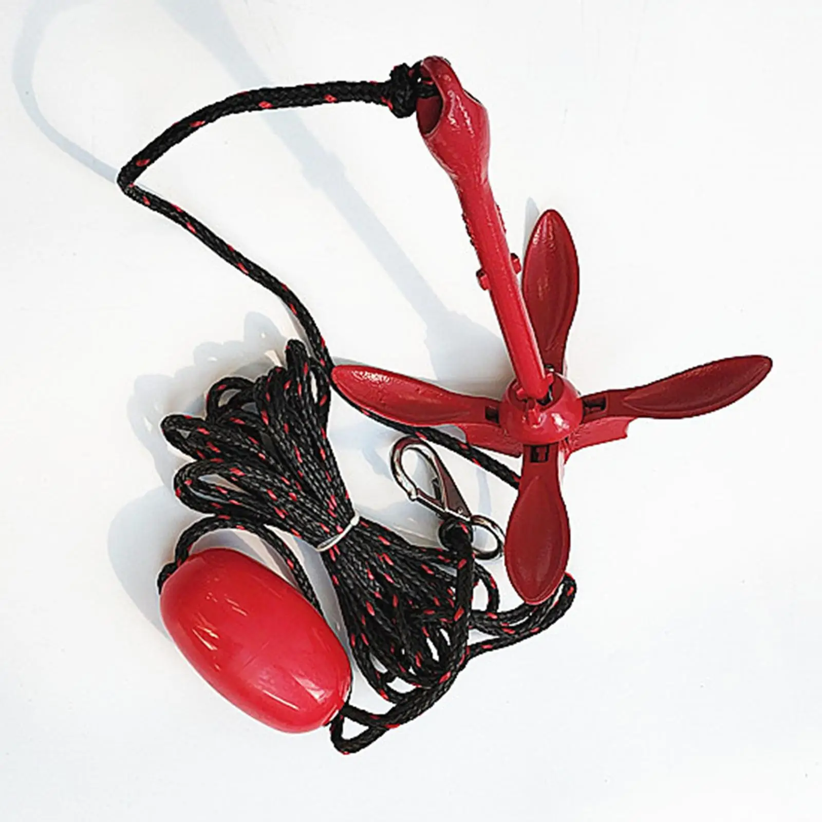 .5kg Kayak Anchor Folding Grapnel Anchor Premium easy to Kayaks, Canoes, Jet Skis, Paddle Boards with M Rope Professional