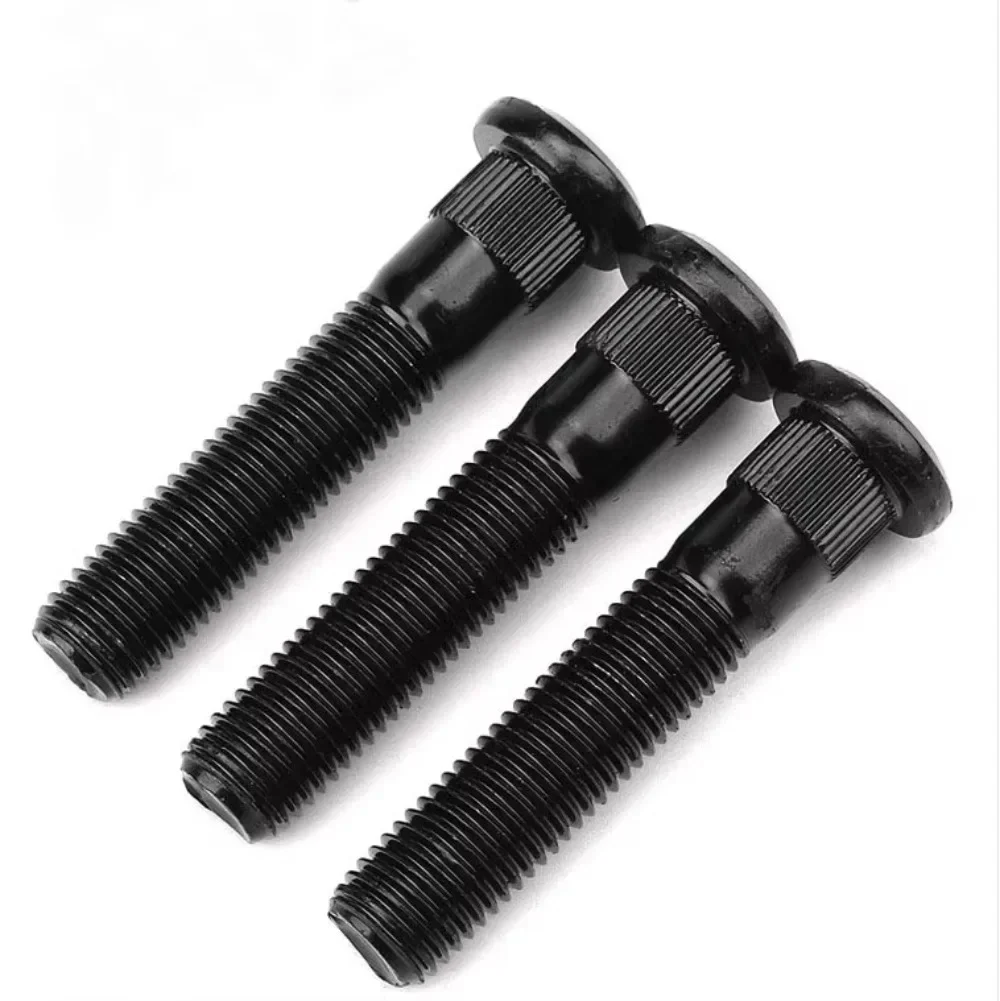 Wheel Hub Spline Bolt Screw 1pc M12x1.25 Spline Diameter 12.3/14.3mm Length 65mm 12.9 Grade