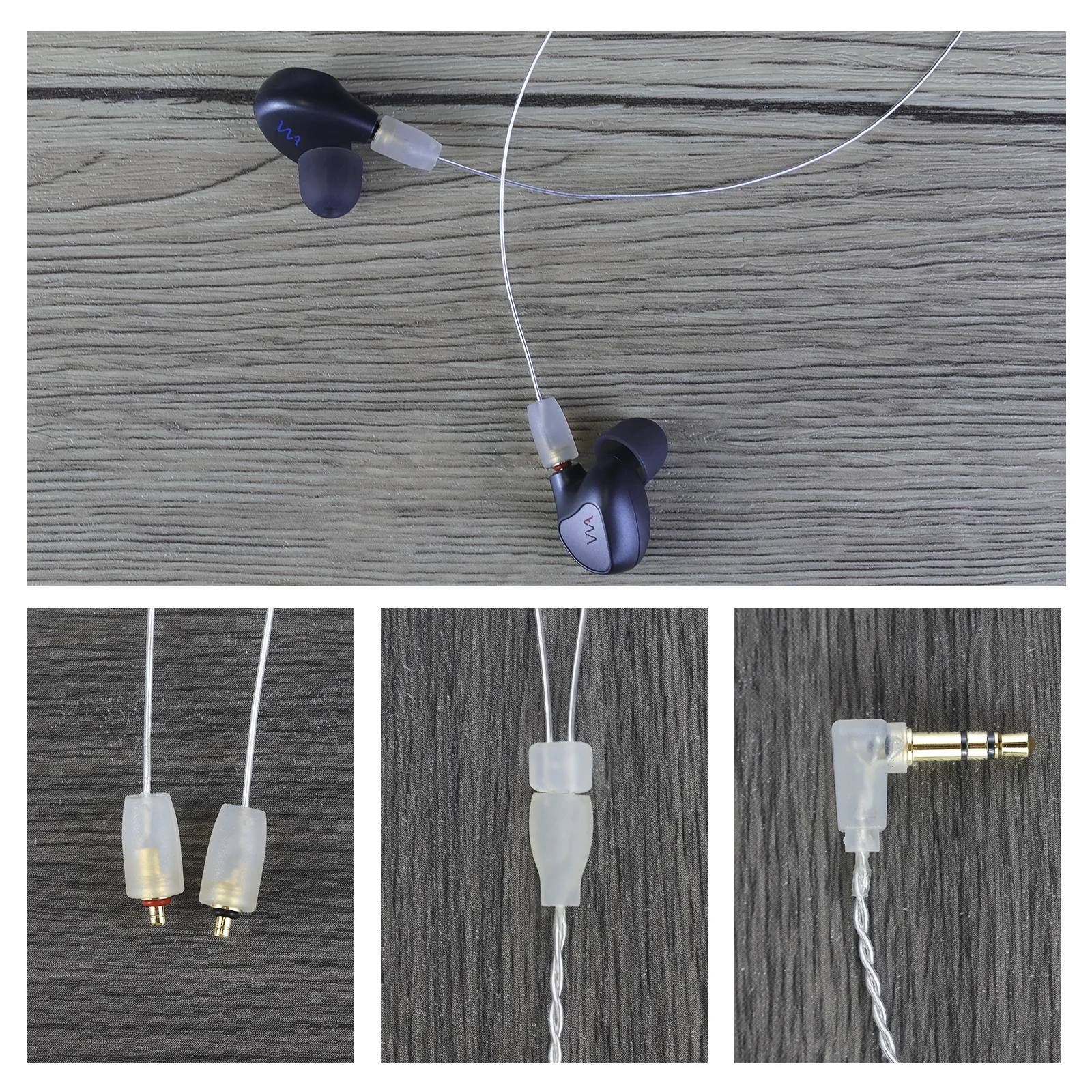 OKCSC Earphone Cable for MMCX A2DC ER4SR EXK1000 IE8 IE40 IE400 IPX T2 QDC 2 PIN TF10 ATH-IM Fitear Weston W40 IE300 3.5mm Plug