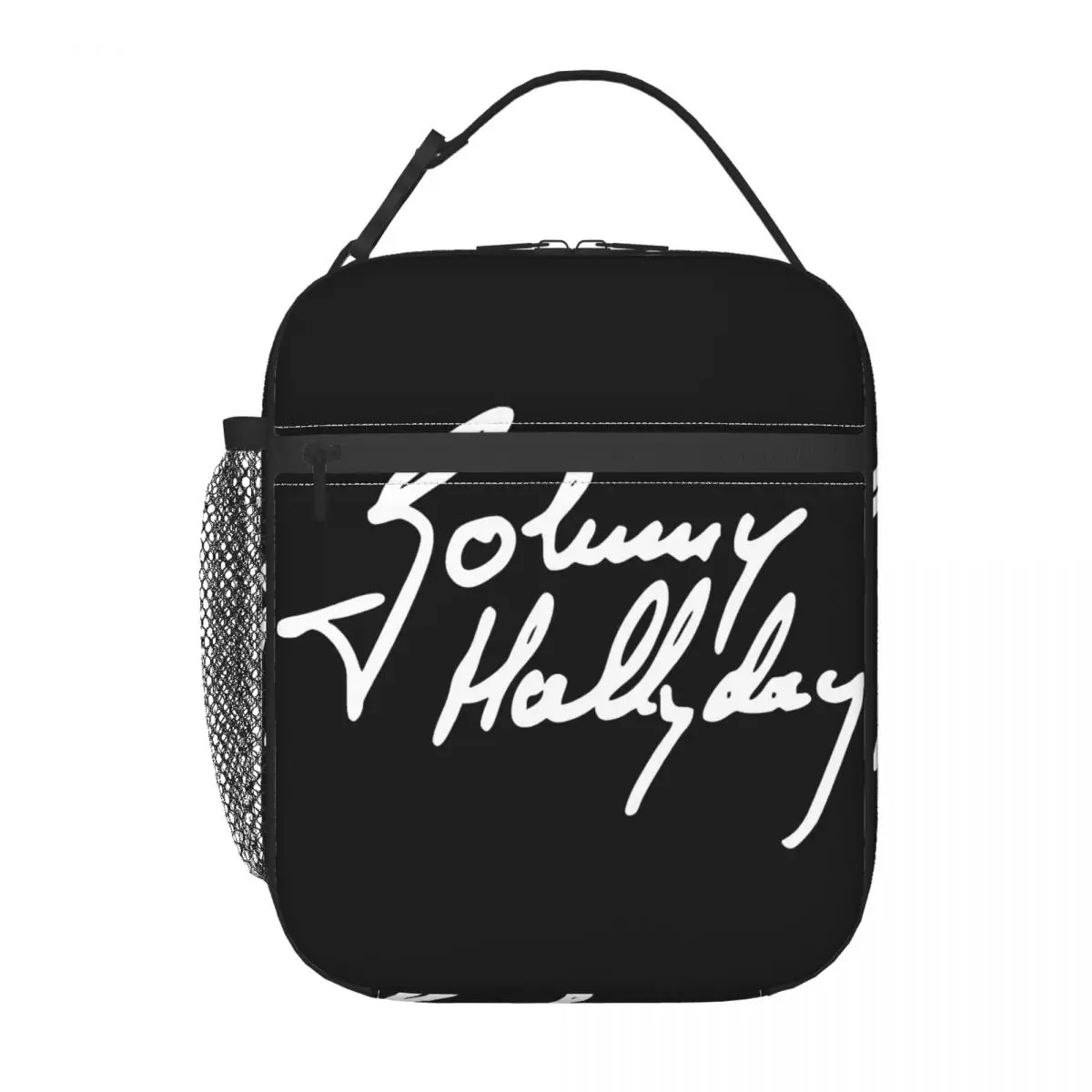 Johnny Hallyday Insulated Lunch Bag Tote Food Handbag