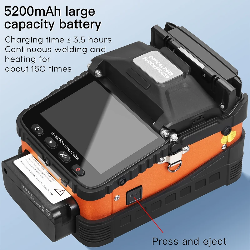 6모터 AI-5 Pro/AI-9/AI-20/AI-30 광섬유 융착접속기 FTTH 광섬유 열융착기 광섬유 코어 접속기