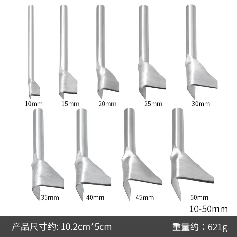 Steel V Shape Leather Craft Punch Tool for Belt Strap Bags