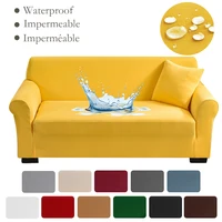 Water Repellent Sofa Cover Stretch Couch Cover Sofa Slipcover with Anti-Slip Foams Washable Furniture Protector for Kids, Pets 1