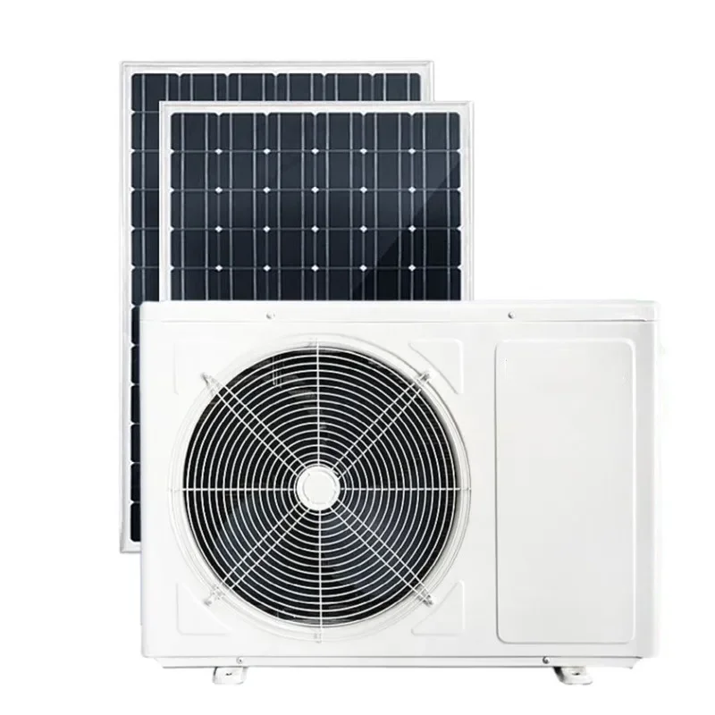 New Home Solar AC Split Air Conditioner Hybrid Convenient Off Grid Air Conditioner 24V48V 2