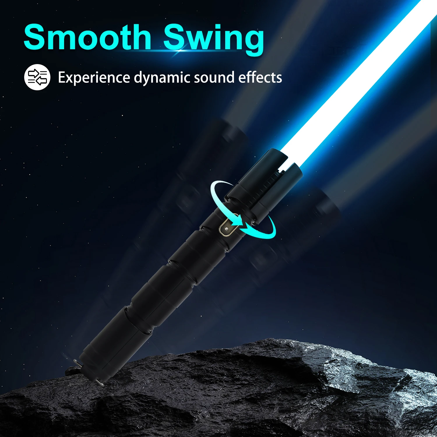 TXQSABER Lightsaber Neo Pixel SNV4 Pro Smooth Swing Metal Handle