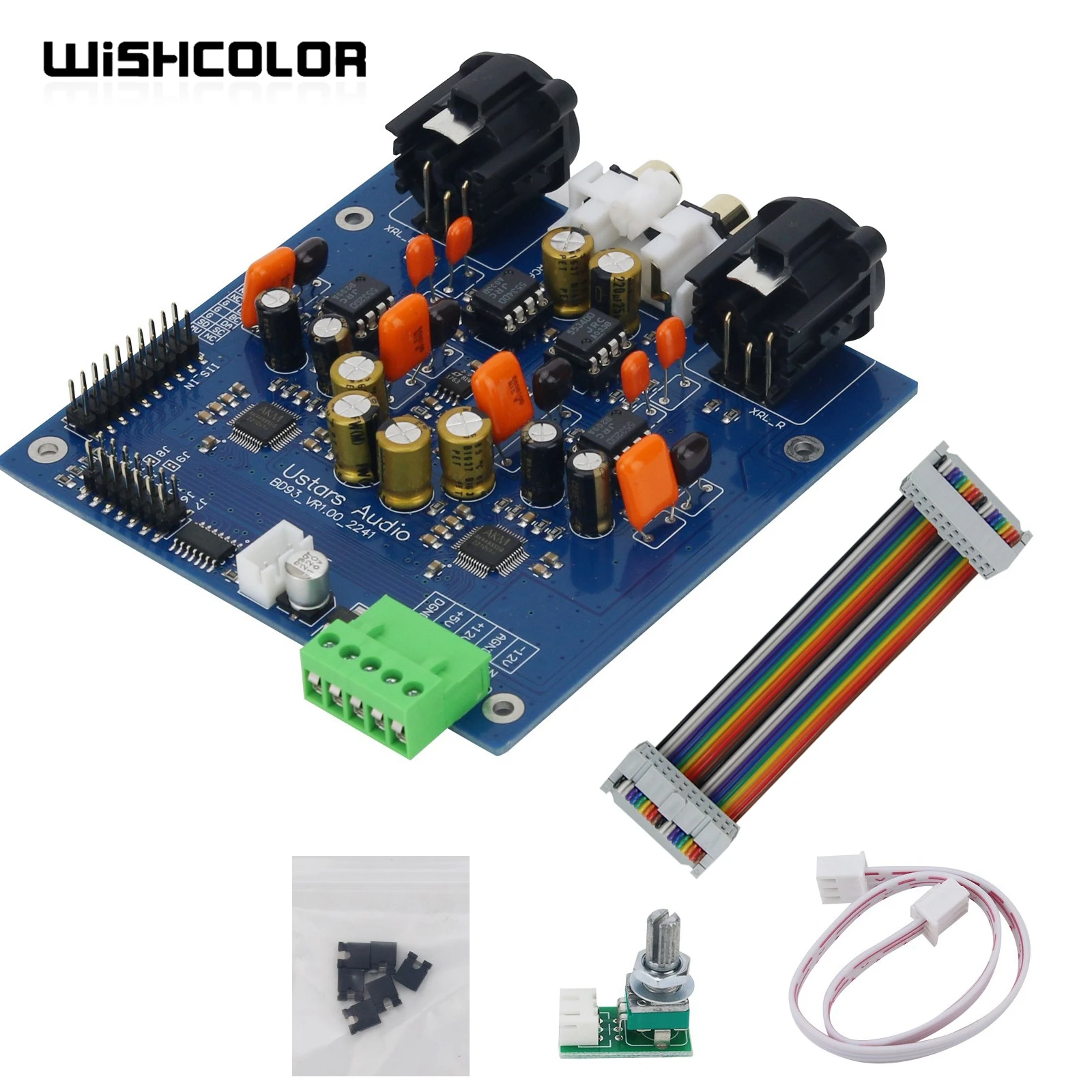 Wishcolor-BD93-Standard-Board-Dual-AK4493-SEQ-DAC-HiFi-Audio-Decoder ...