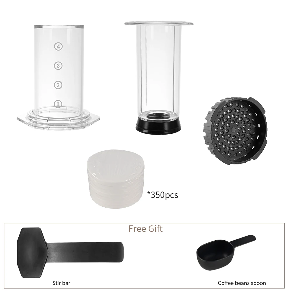 Coffee For Glass Aeropress Cafecoffee New Maker Cafe Portable Espresso  Press Pot Filter French Machine - AliExpress