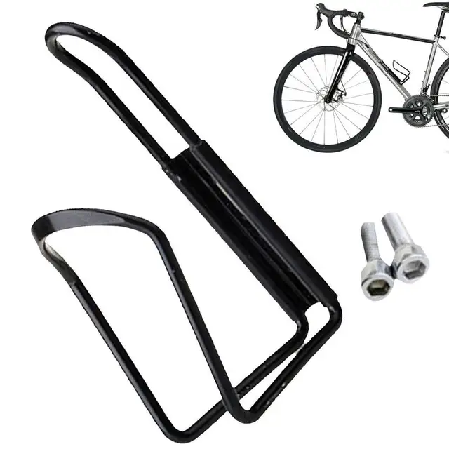 Aluminum Alloy Bicycle Bottle Holder Cycling Bicycle Drink Water Bottle Rack Holder Mount for Mountain Folding Bike Cage 2