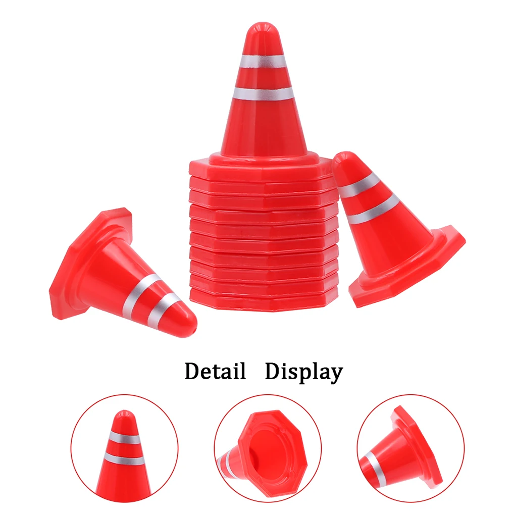 

RCGOFOLLOW 20pieces Plastic 1/18 Garnish For TRX4M Axial SCX24 1/18 1/24 RC Crawler Car for Traxxas Decoration Parts