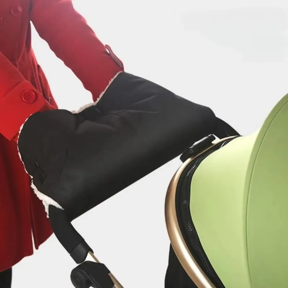 Waterproof Fleece Stroller Gloves for Winter