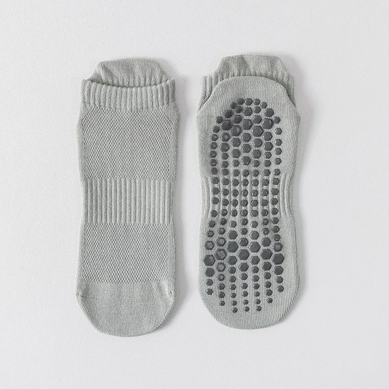 Men's Thin Cotton Non-slip Grip Yoga Socks