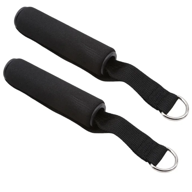 Gym Resistance Bands Handles Anti-slip Grip Strong Nylon Webbing Fitness Heavy Duty Cable Machine Workout Equipment 5