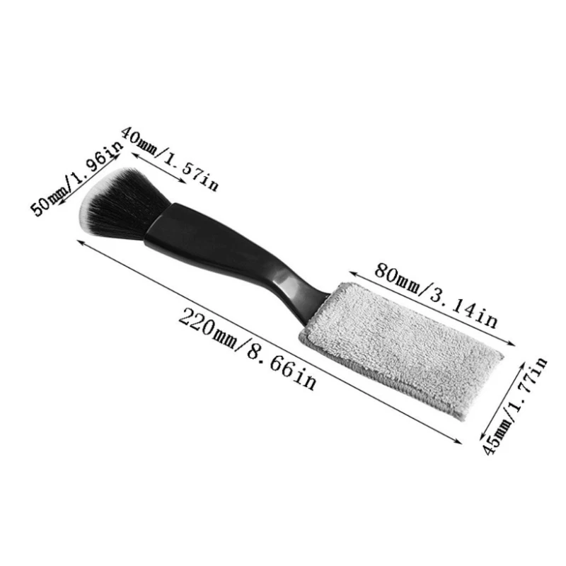 1PC Guitar Care Brush String Fretboard Cleaning Dusting Brush Cleaning Tool Dual Head Musical Instrument Accessories guitar cleaning brush