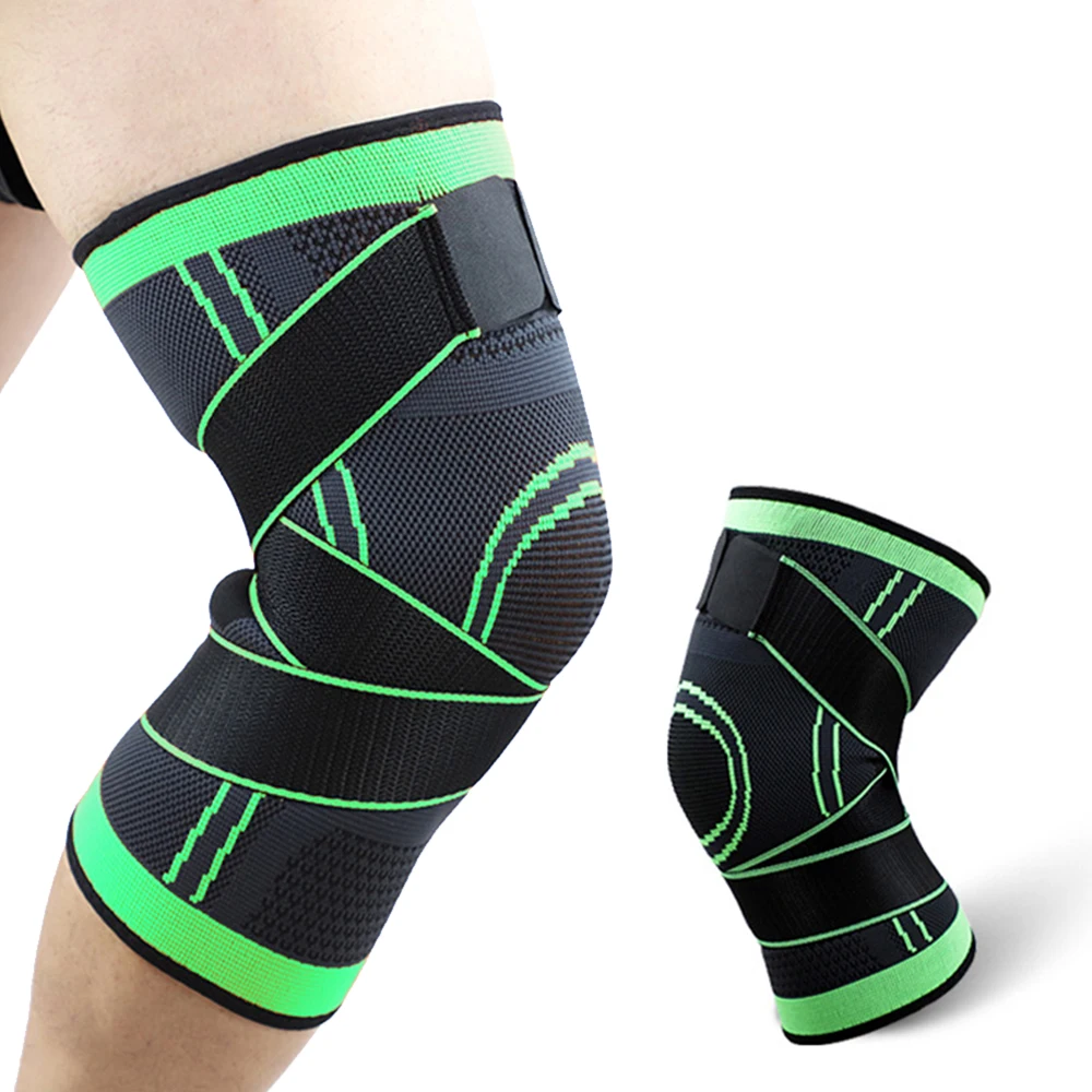 1pc Sports Knee Pad Breathable Adjustable Knee Support Brace Kneecap