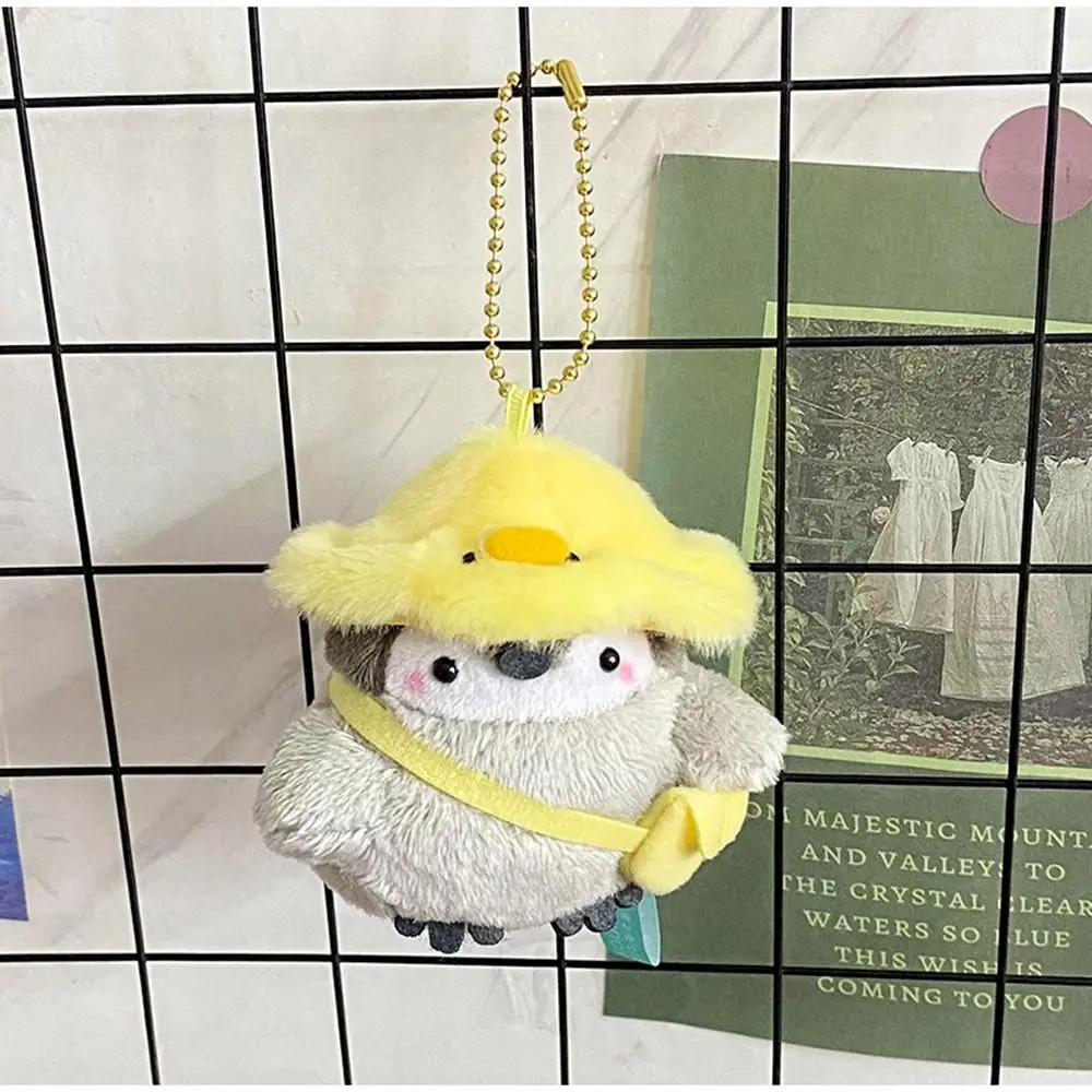 Tourist Hat Penguin Keychain Cute Plush Doll Toy Key Pendant Cartoon Penguin Plush Key Ring for Men Women School Bag Keychain plush toy,plush doll,plush keychain,key chain