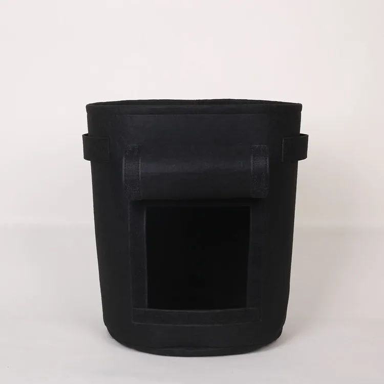 Potato Grow Bag 10/7/5 Gallon Fabric Planter Pot with Flap and Handles for Garden Vegetables Tomatoes Onion Carrot Planting Bags