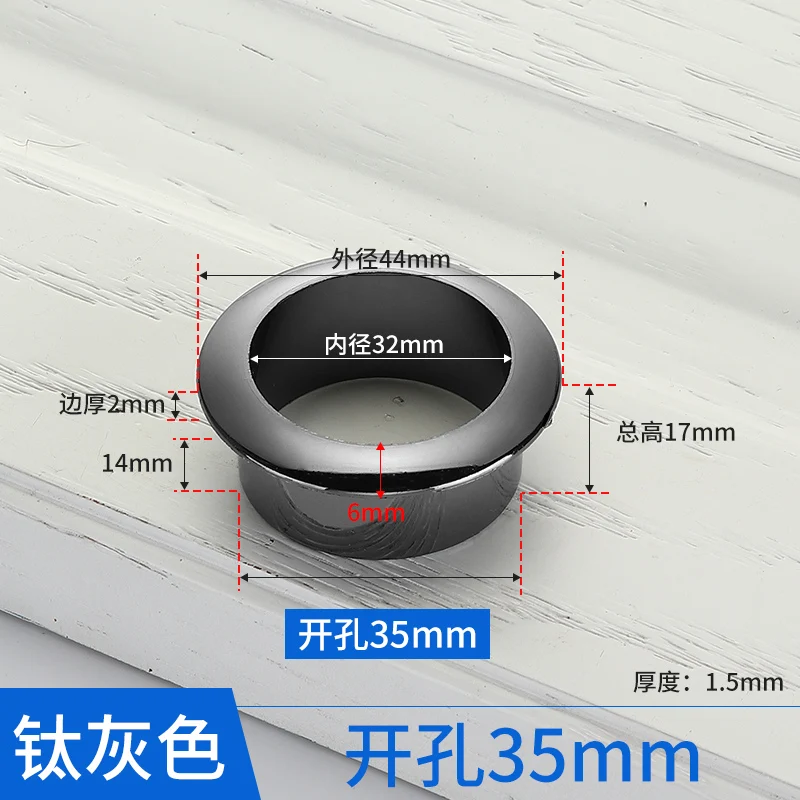 Cable Hole Cover Desk Cord Grommet Wire Hole Cover Computer Table Accessorie Grommet Cabinet Vent Decorative Ring Outlet Port Cable Desk Storage