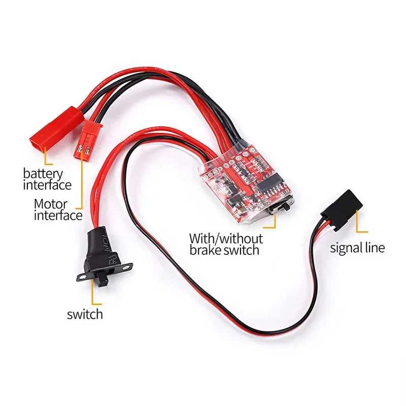 Mini Brushed Electric Speed Controller ESC Brush Electronic Motor Speed Controller For RC Car 30A 4-8V dc motor speed controller motor speed controller electric motor speed controller