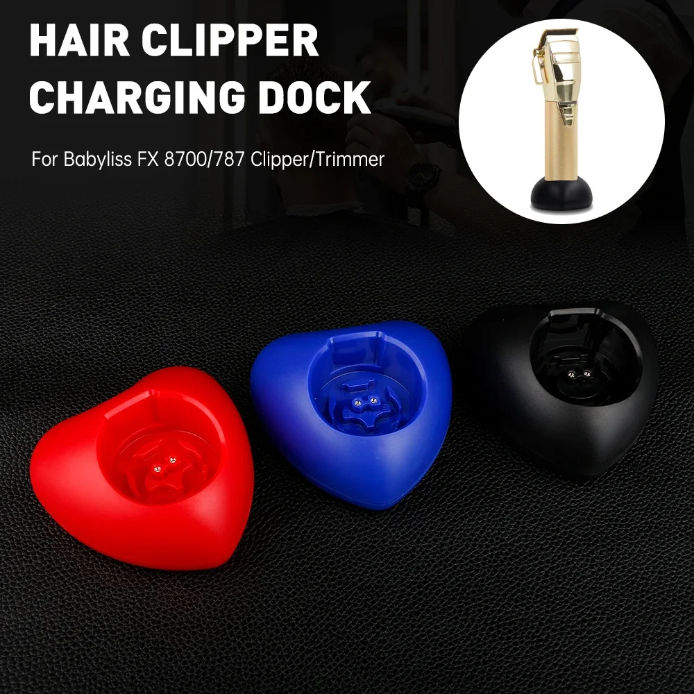 Barbershop Hair Clipper Charging Stand Base Dock Station For Babyliss Hair Clippers Haircut Tool Professional Barber Accessories console cooler base convenient organizer universal console charging station console charging stand