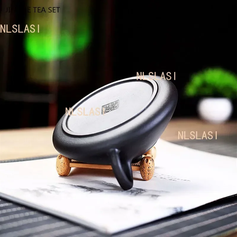 200ml Chinese Yixing Purple Clay Teapot Custom Zisha Tea Infuser Beauty Filter Tea Set Household Handmade Stone Scoop Kettle