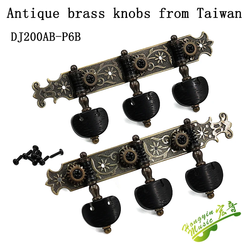 Taiwan Classical Guitar Metal Tuning Knob Accessories
