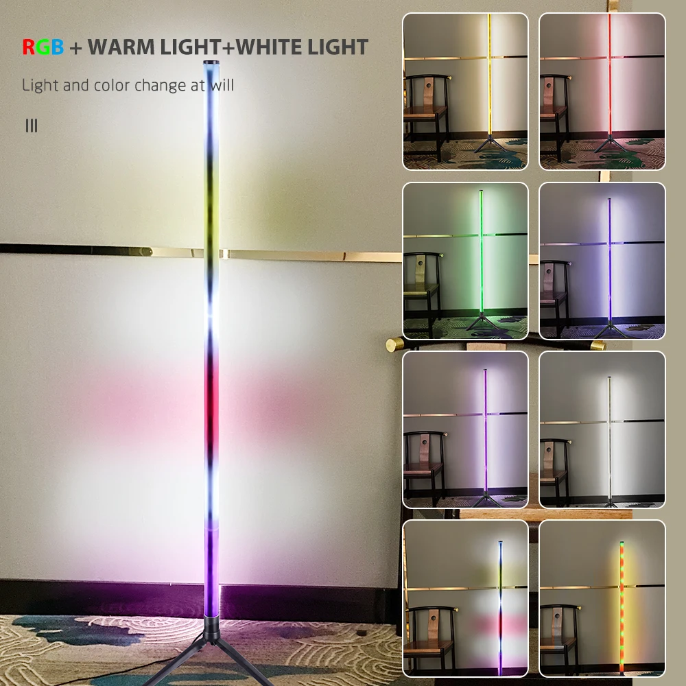 Scandi RGB Corner Floor Lamp 2
