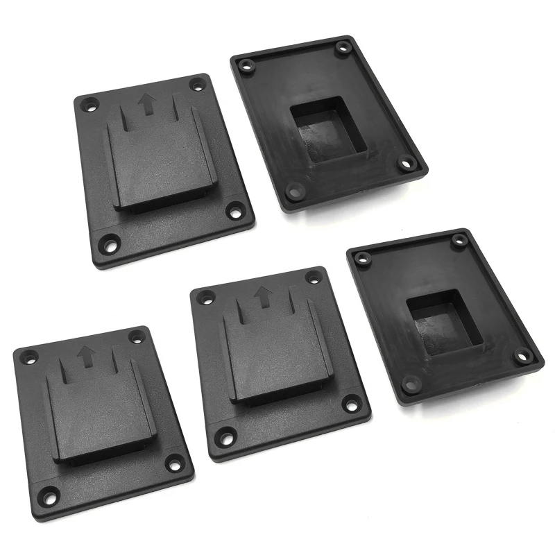 5Pcs/set Electric Tool Holders Wall Mount Machine Storage Rack Electric Tool Fixing Devices Fit For Milwaukee- Base N0HF
