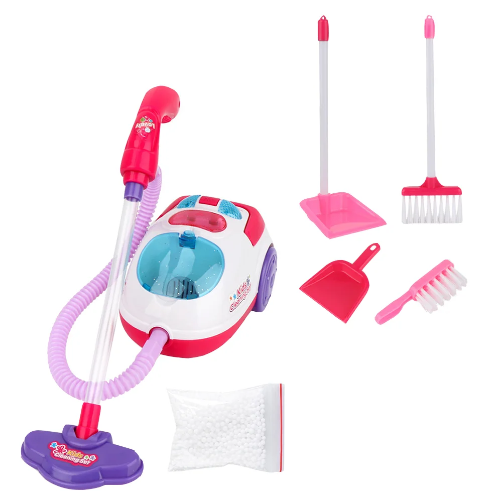Clean Vacuum Cleaner Toy Child Toddler Toys Childrens Plastic Housekeeping Broom 6