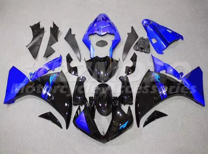 

New ABS Motorcycle Fairings Kit Fit For YAMAHA R1 2009 2010 2011 09 10 11 Bodywork Set Custom Blue Black