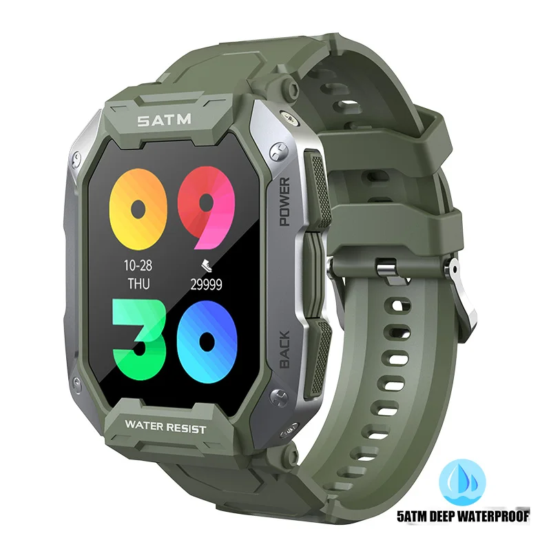 2022 New Swim Sport Smart Watch Men smartwatch 50m depth IP68 waterproof fitness Watch Bluetooth For Android ios smartwatch Men 
