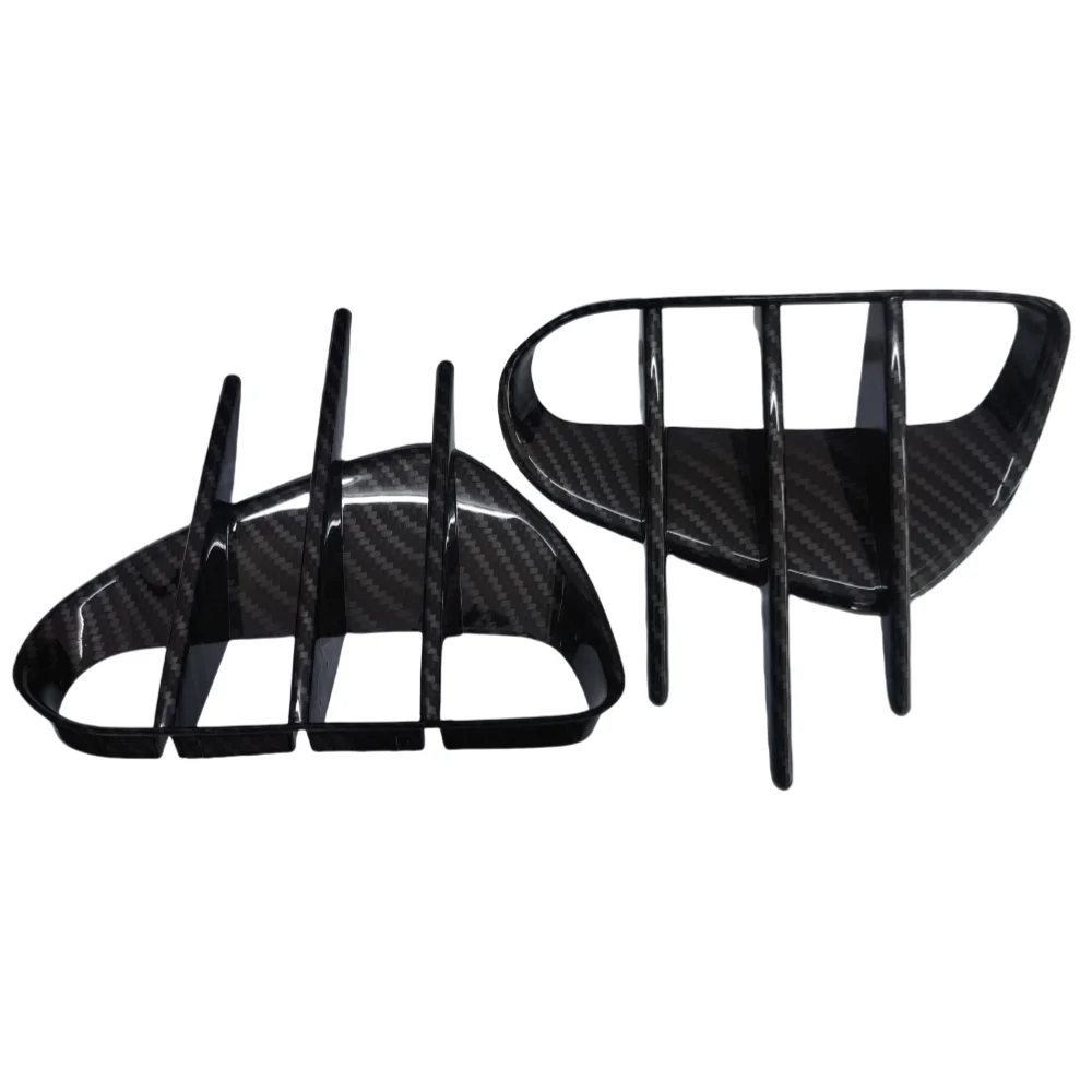 Pair Front Bumper Trim Vent Hole Cover Body Kit For KIA Stinger 20172018 2019 2020 2021 2022 2023 2024 2023 Bumper Grill