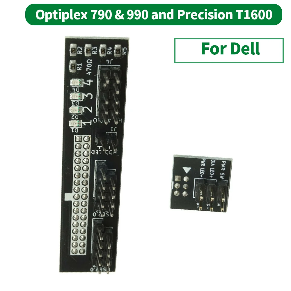 For Dell Optiplex 790 & 990 and Precision T1600 Front Panel Header