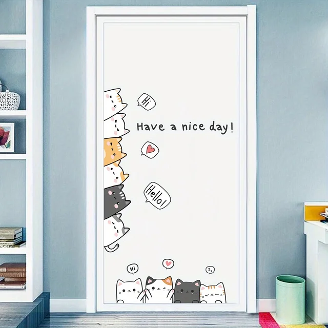 Cute Cats Wall Stickers 1