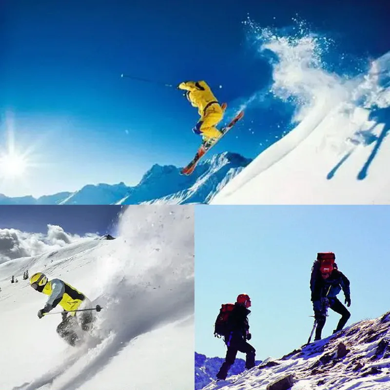 1 Pairs Winter Camping Ski Socks For Men Women Long Warm Socks Thick Compression Sports Snowboarding Hiking Thermal