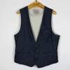 Linen Vest Casual V Neck Gilet Men Suits Vests Two Button Sleeveless Jacket Men's Dress Vests Male Clothing Summer Spring 4