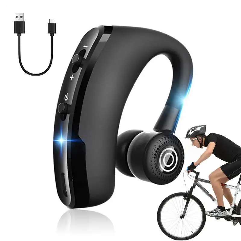 

V9Wireless Blue tooth Headphones Mini Stereo Earphones Noise Cancelling Earpiece Long-lasting Sport Mini Headset For Remote Work