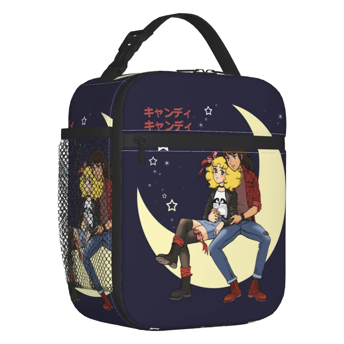 Candy Candy Cartoon Thermal Insulated Lunch Bags Women Anime Manga