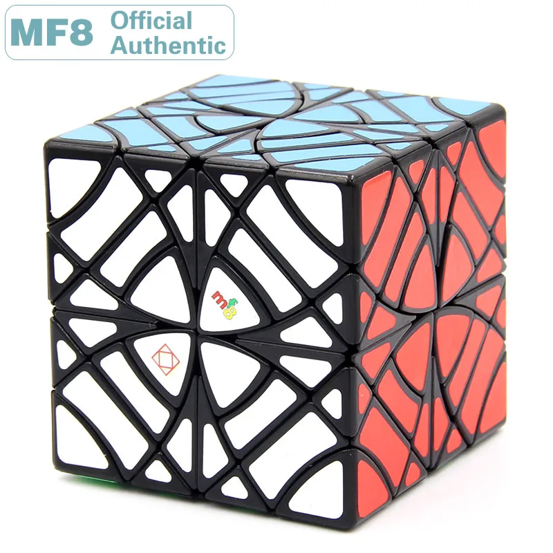 MF8 Twins Gemini Skewed Copter Magic Cube Butterfly Hexahedron Speed Puzzle Educational Toys Limited Edition For Collection