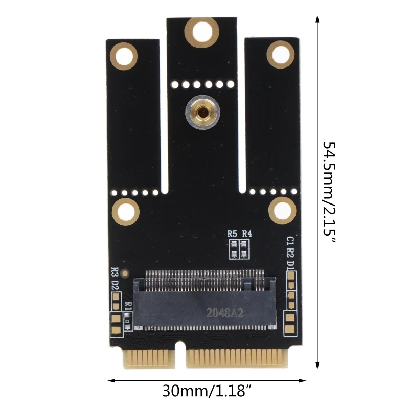 Ngff Wifi Adaptador m2 Ngff Chave a Mais e para Mini Pcie Pci Express Wifi Placa de Rede sem Fio M.2 - Imagem 3