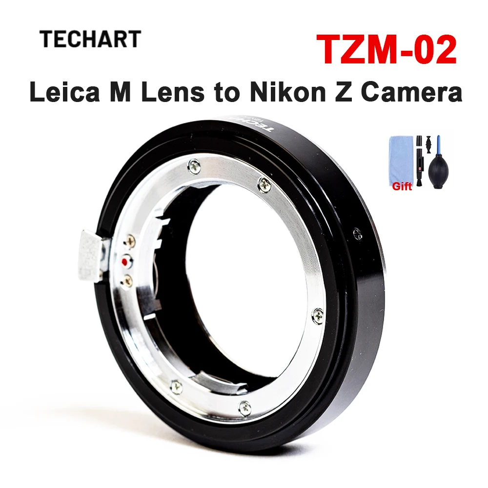 

Адаптер для объектива с автофокусом для Leica Zeiss Voigtlander M Mount Lens to Nikon Z Cameras Z6II Z7II Z5 Z6 Z7 ZFC