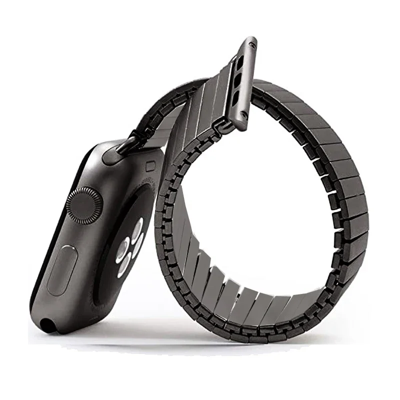 Luxury Elastic Stainless Steel Watch Strap Bracelet