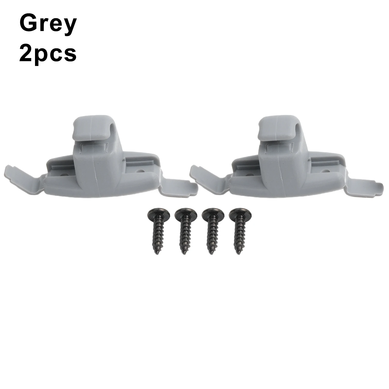 YINETTECH 2pcs Crochet Support Pare-Soleil BMW E46 - Clip Fixation 51168243575