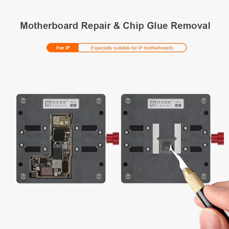 Piattaforma sgommatura IC CPU multifunzionale per riparazione scheda madre telefono cellulare - immagine 3