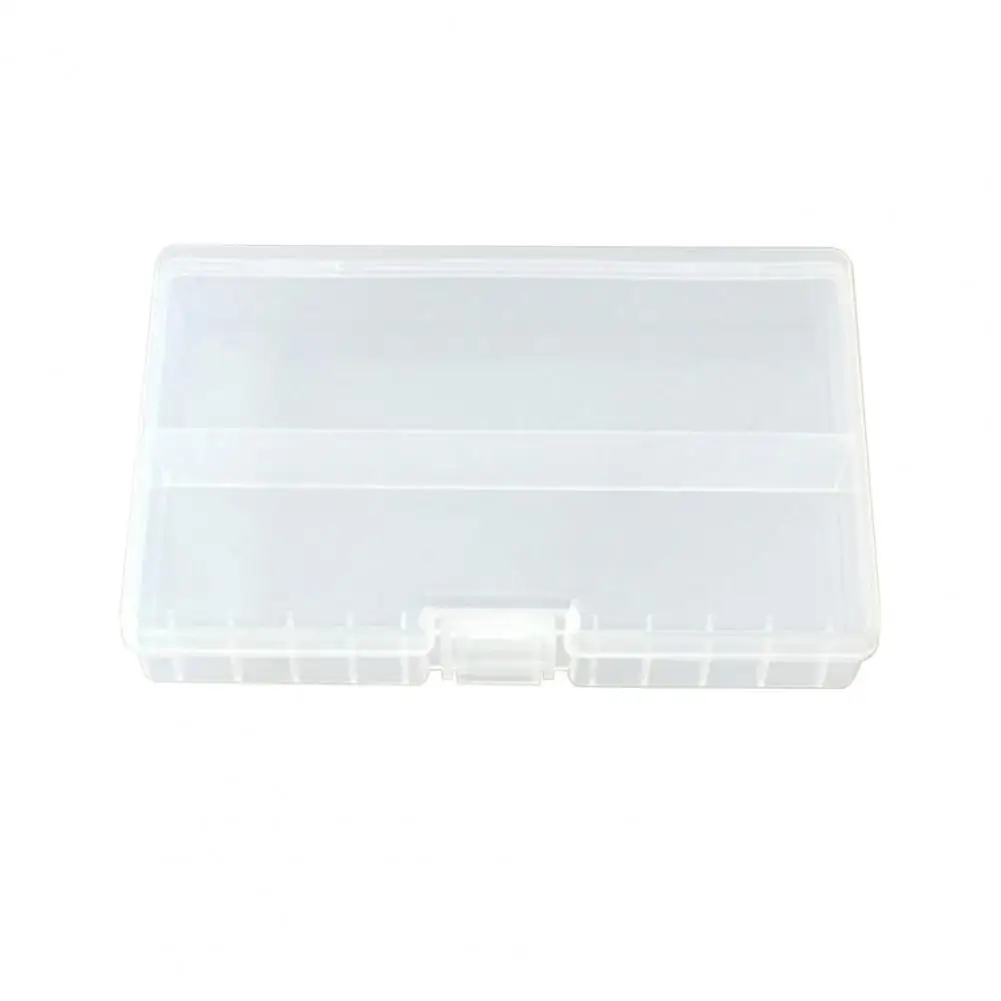 Battery Storage Container  Useful 48Pcs AA AAA Cell Batteries Box Holder Case  Lightweight Battery Storage Box