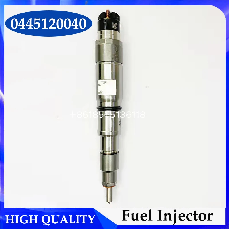 

Детали экскаватора, топливный инжектор 0445120040 для экскаватора Doosan DX300 DX350, инжектор двигателя